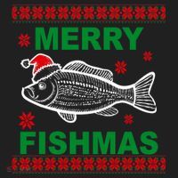 Merry Fishmas Ugly Christmas Women's Sweatshirt thumb 2