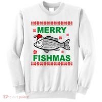 Merry Fishmas Ugly Christmas Sweatshirt thumb 0