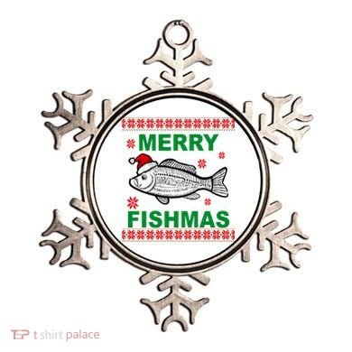 Merry Fishmas Ugly Christmas Ornament