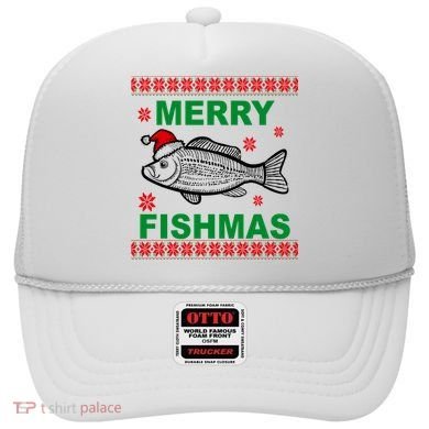 Merry Fishmas Ugly Christmas Hat