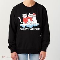 Merry Fluffmas Christmas Women's Sweatshirt thumb 0