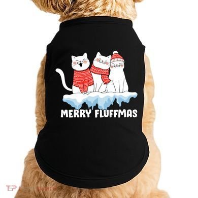 Merry Fluffmas Christmas Doggie Tank