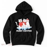 Merry Fluffmas Christmas Hoodie thumb 0