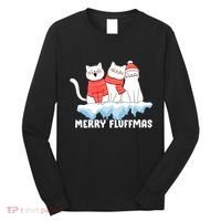 Merry Fluffmas Christmas Long Sleeve Shirt thumb 0