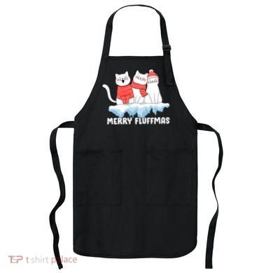 Merry Fluffmas Christmas Apron