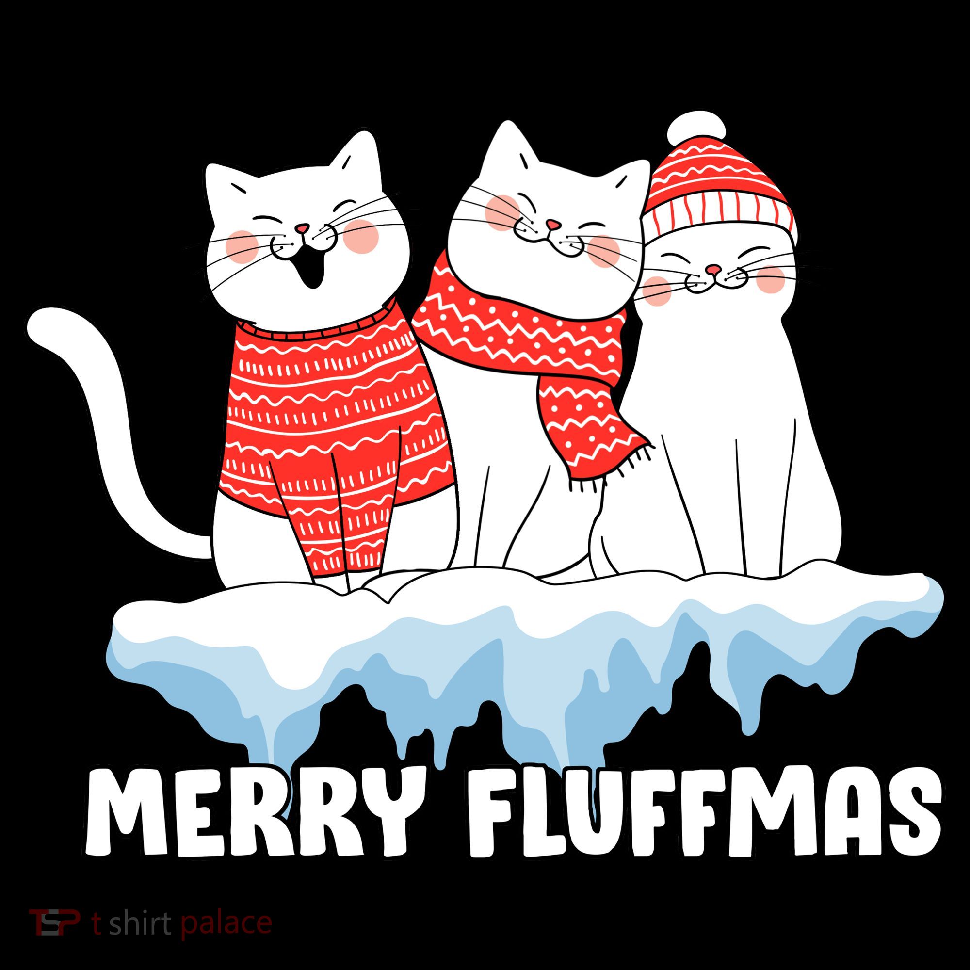 Merry Fluffmas Christmas Sweatshirt