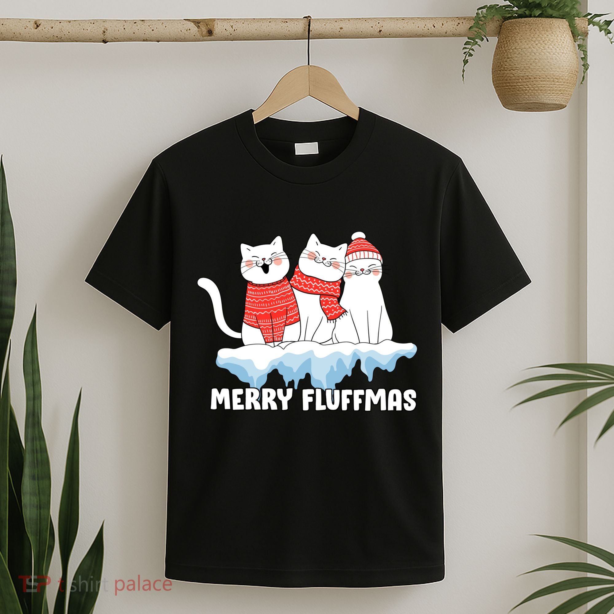 Merry Fluffmas Christmas T-Shirt
