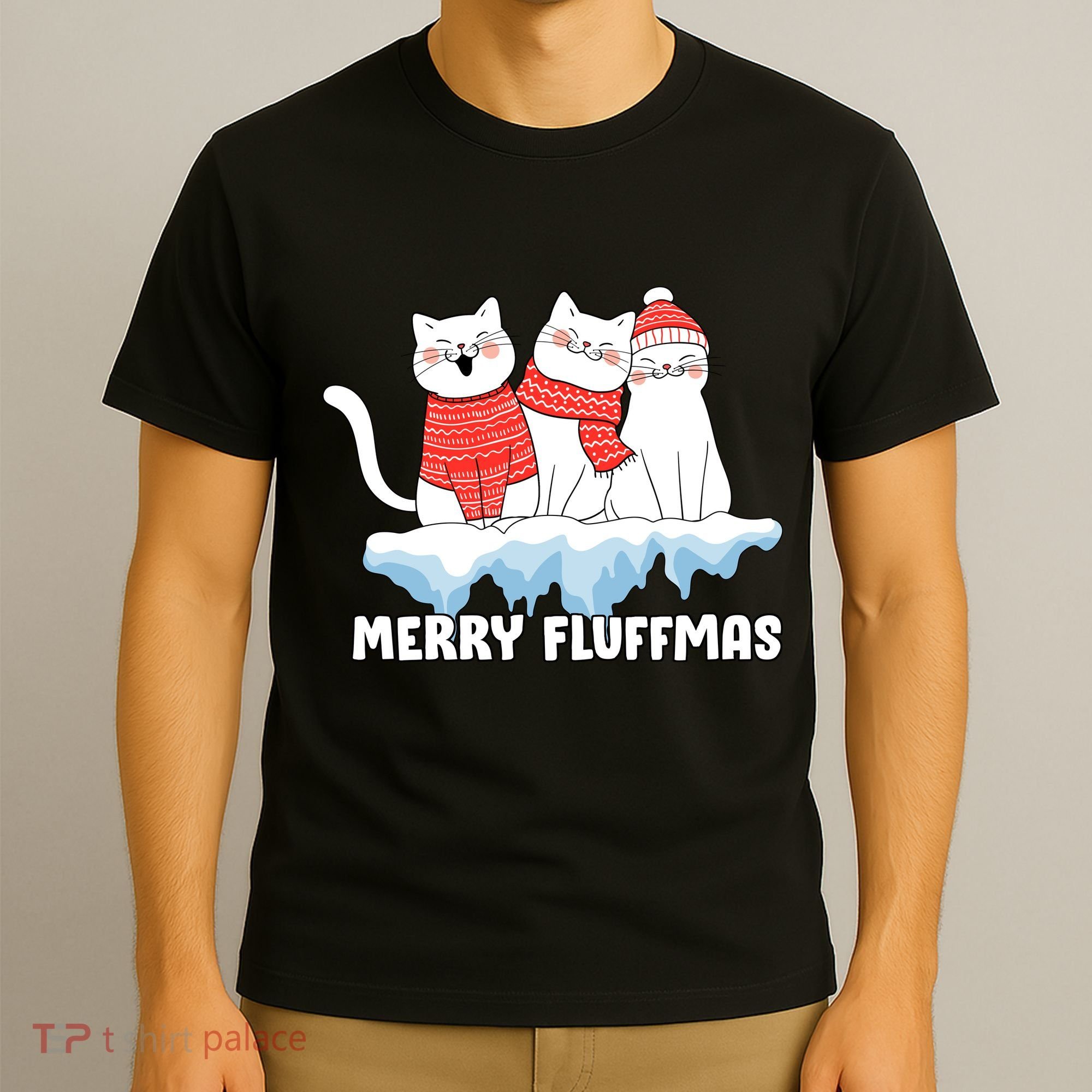 Merry Fluffmas Christmas T-Shirt