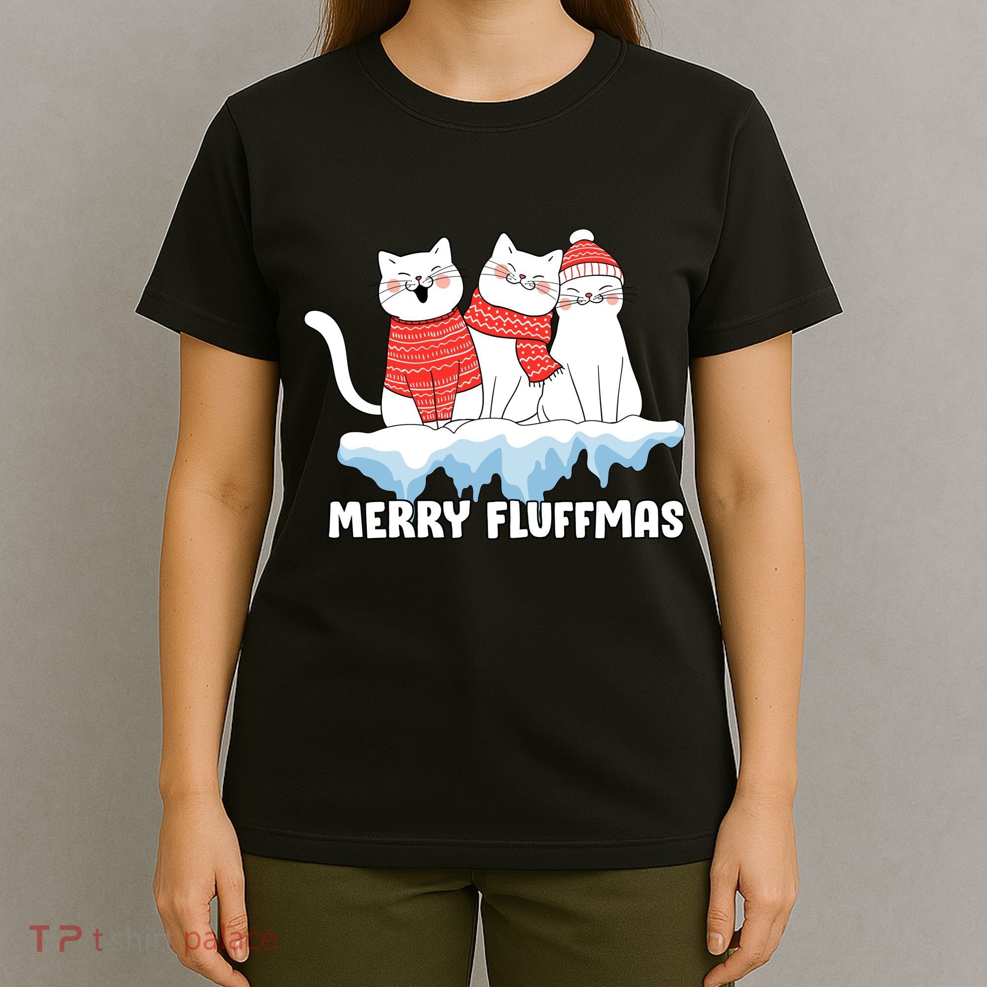Merry Fluffmas Christmas T-Shirt
