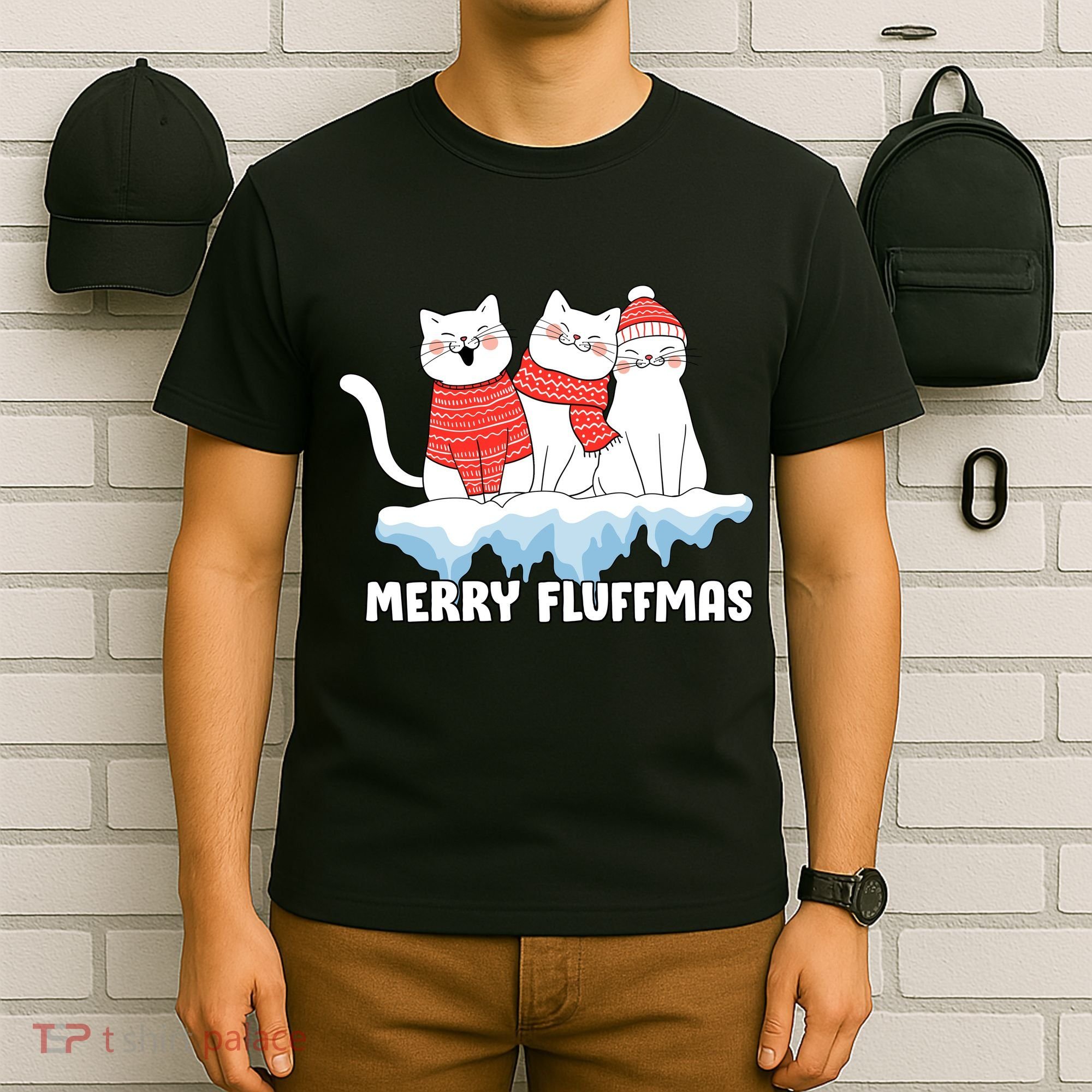 Merry Fluffmas Christmas T-Shirt