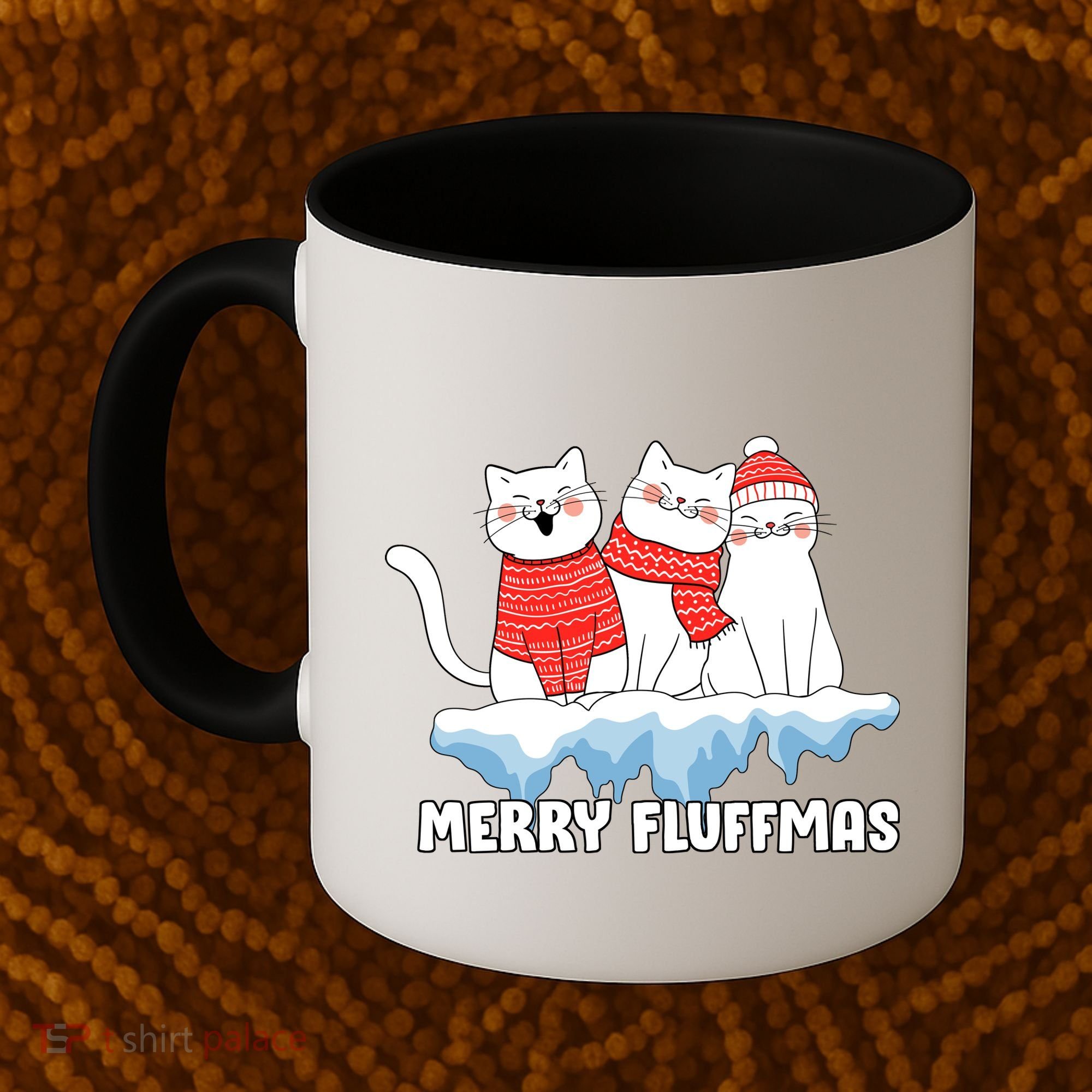 Merry Fluffmas Christmas Coffee Mug