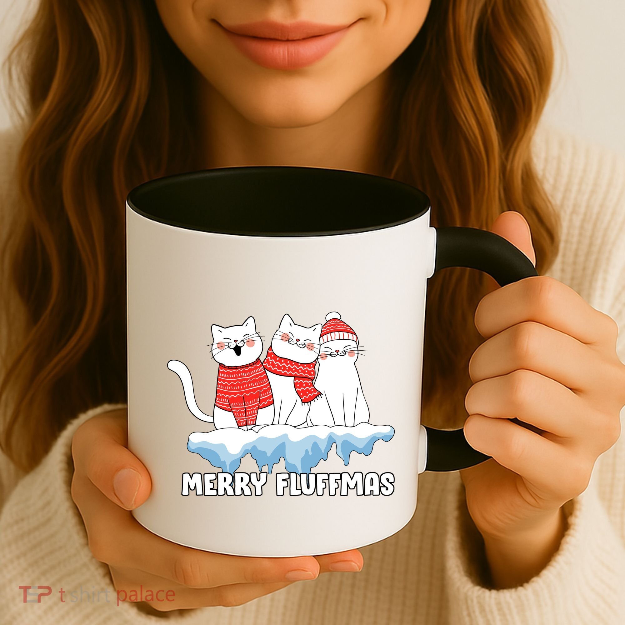 Merry Fluffmas Christmas Coffee Mug