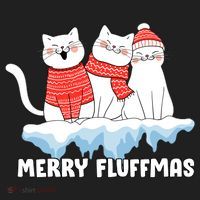 Merry Fluffmas Christmas Beanie thumb 2