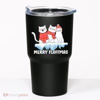 Merry Fluffmas Christmas Tumbler thumb 0
