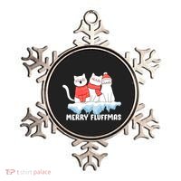 Merry Fluffmas Christmas Ornament thumb 0
