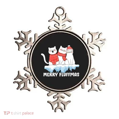 Merry Fluffmas Christmas Ornament