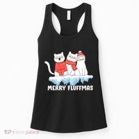 Merry Fluffmas Christmas Women's Tank Top thumb 0