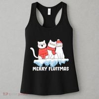Merry Fluffmas Christmas Women's Tank Top thumb 3