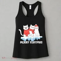 Merry Fluffmas Christmas Women's Tank Top thumb 3
