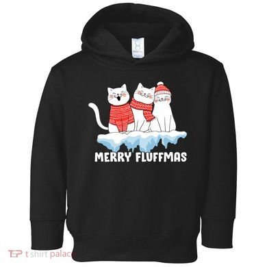 Merry Fluffmas Christmas Toddler Hoodie