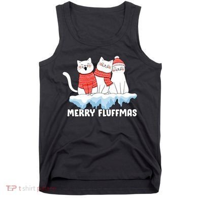 Merry Fluffmas Christmas Tank Top