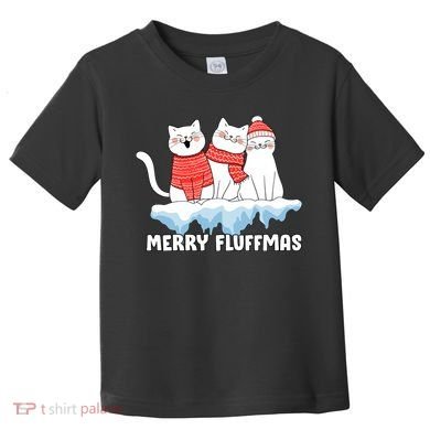Merry Fluffmas Christmas Toddler T-Shirt