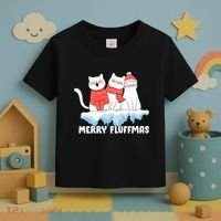 Merry Fluffmas Christmas Toddler T-Shirt thumb 3