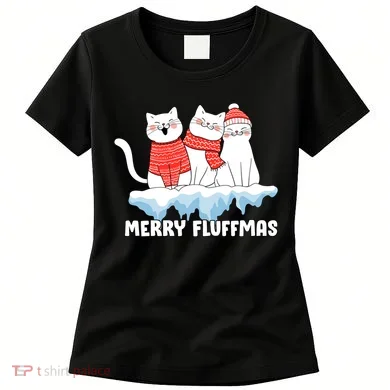 Merry Fluffmas Christmas Women's T-Shirt