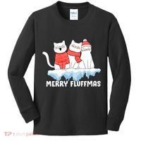 Merry Fluffmas Christmas Kids Long Sleeve Shirt thumb 0