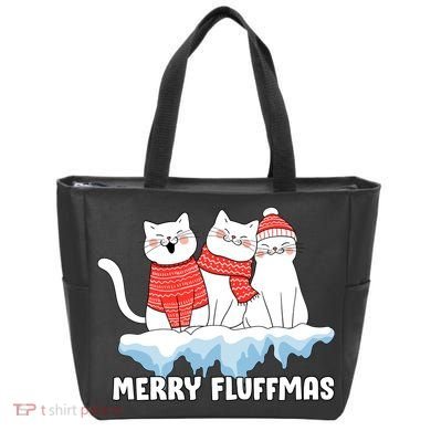 Merry Fluffmas Christmas Tote Bag
