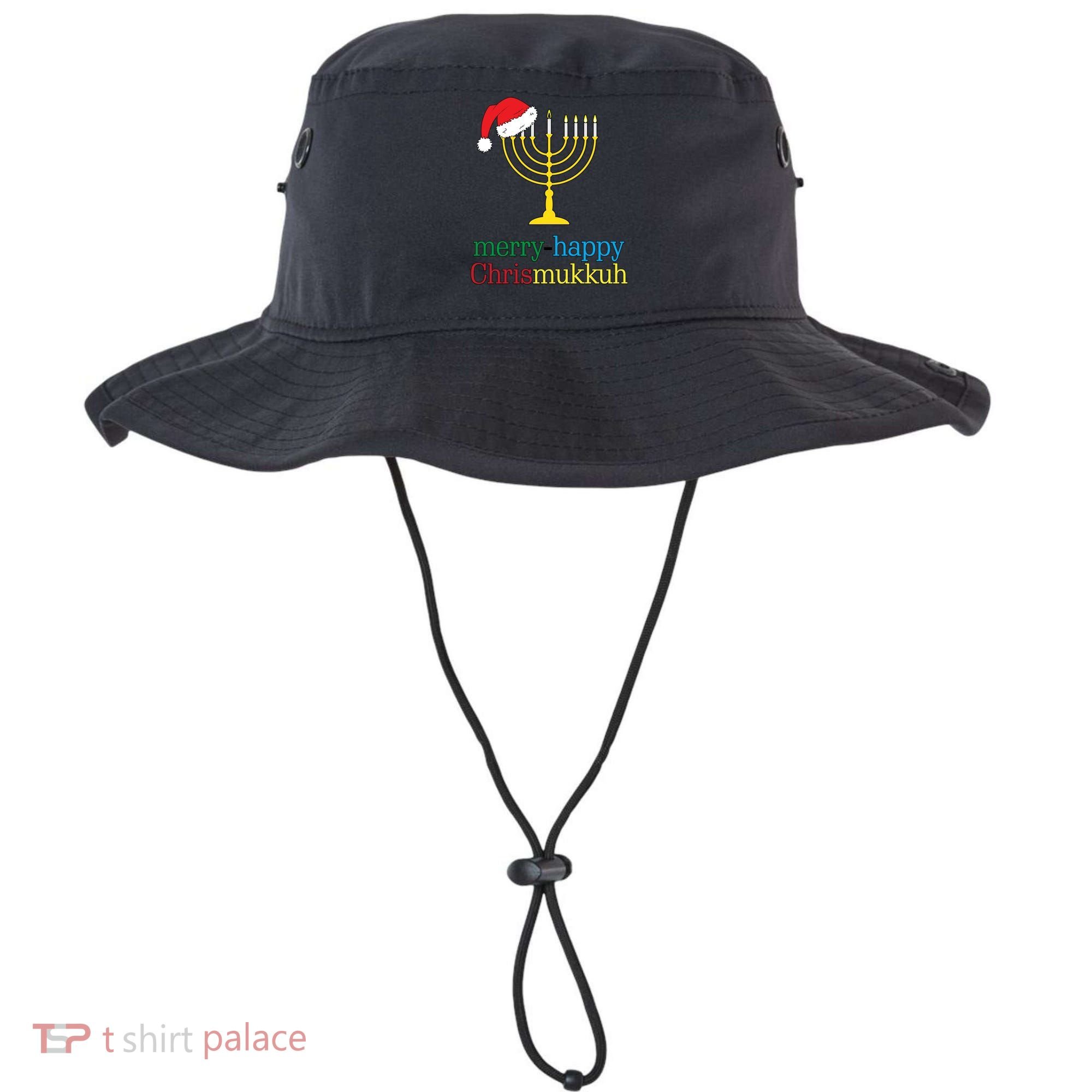 Merry-Happy Chrismukkah Bucket Hat