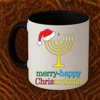 Merry-Happy Chrismukkah Coffee Mug thumb 2