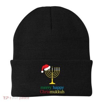 Merry-Happy Chrismukkah Beanie
