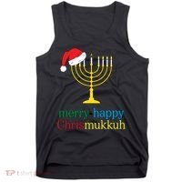 Merry-Happy Chrismukkah Tank Top thumb 0