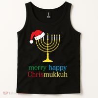 Merry-Happy Chrismukkah Tank Top thumb 2