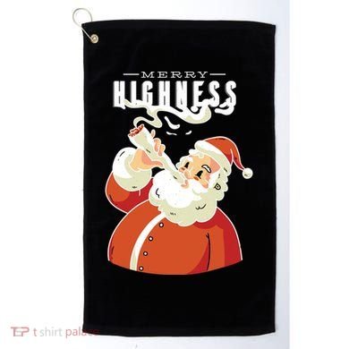 Merry Highness Golf Towel