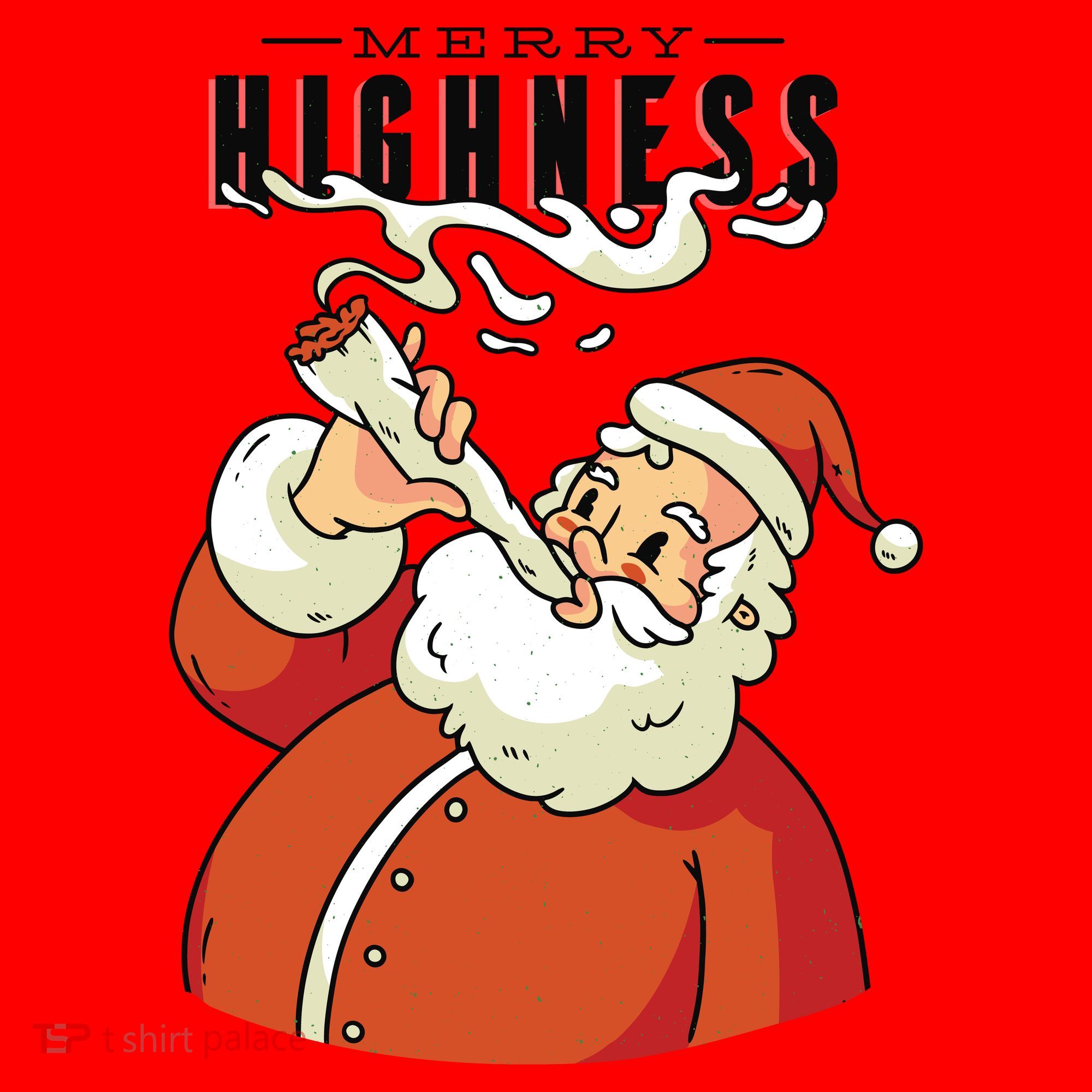 Merry Highness Santa Hat