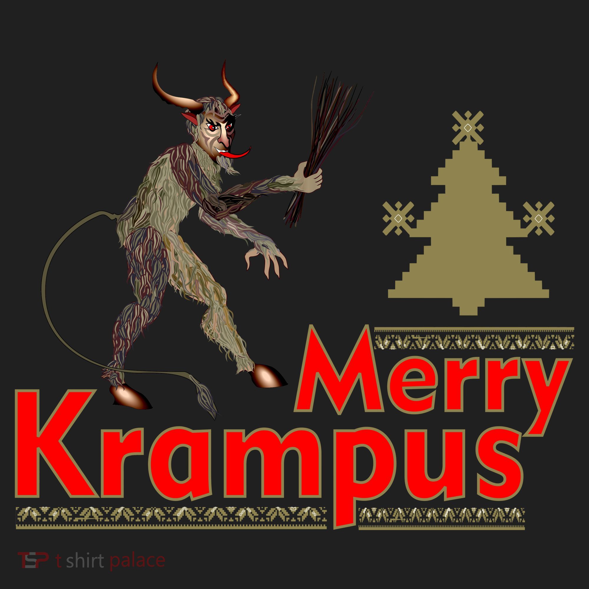 Merry Krampus Women's Sweatshirt