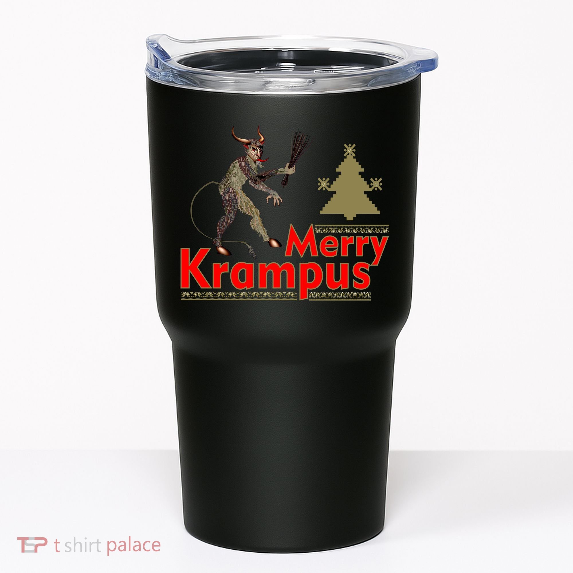 Merry Krampus Tumbler