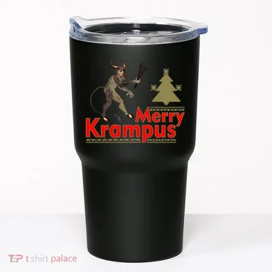 Merry Krampus Tumbler
