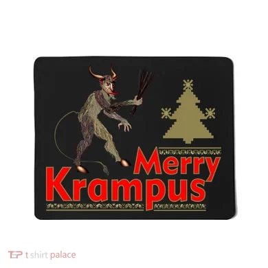 Merry Krampus Mousepad