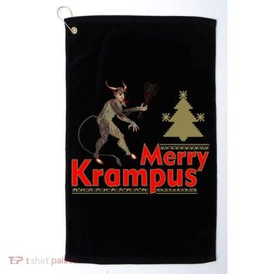 Merry Krampus Golf Towel
