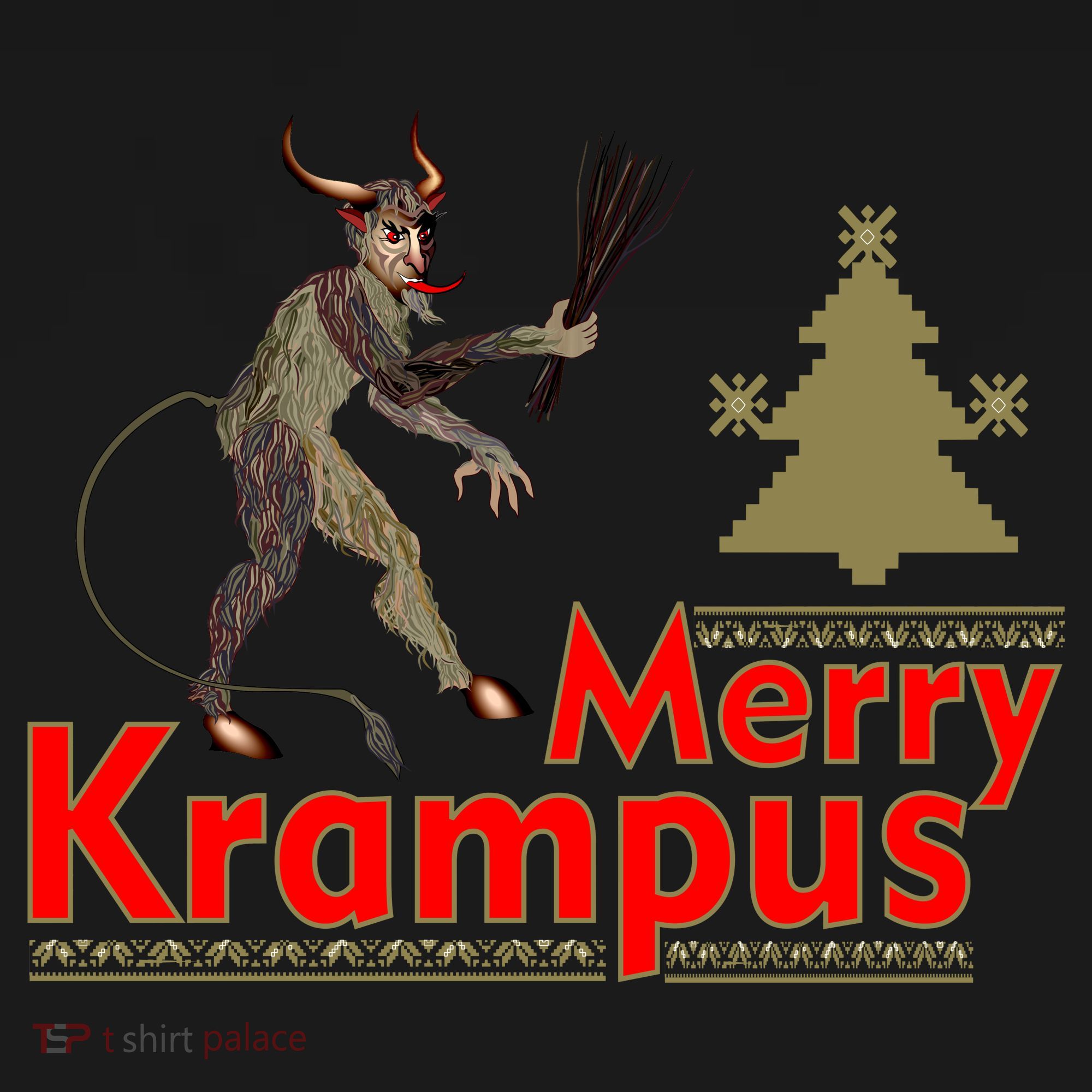 Merry Krampus Kids Sweatshirt