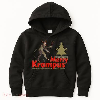 Merry Krampus Kids Hoodie
