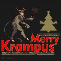 Merry Krampus Kids Hoodie thumb 5