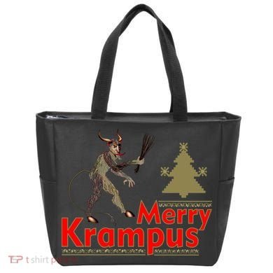 Merry Krampus Tote Bag