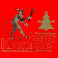 Merry Krampus Santa Hat thumb 1