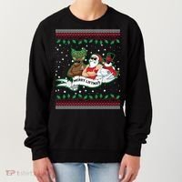 Merry Liftmas Funny Ugly Christmas Sweater Women's Sweatshirt thumb 0