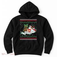 Merry Liftmas Funny Ugly Christmas Sweater Hoodie thumb 0