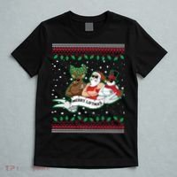 Merry Liftmas Funny Ugly Christmas Sweater T-Shirt thumb 5